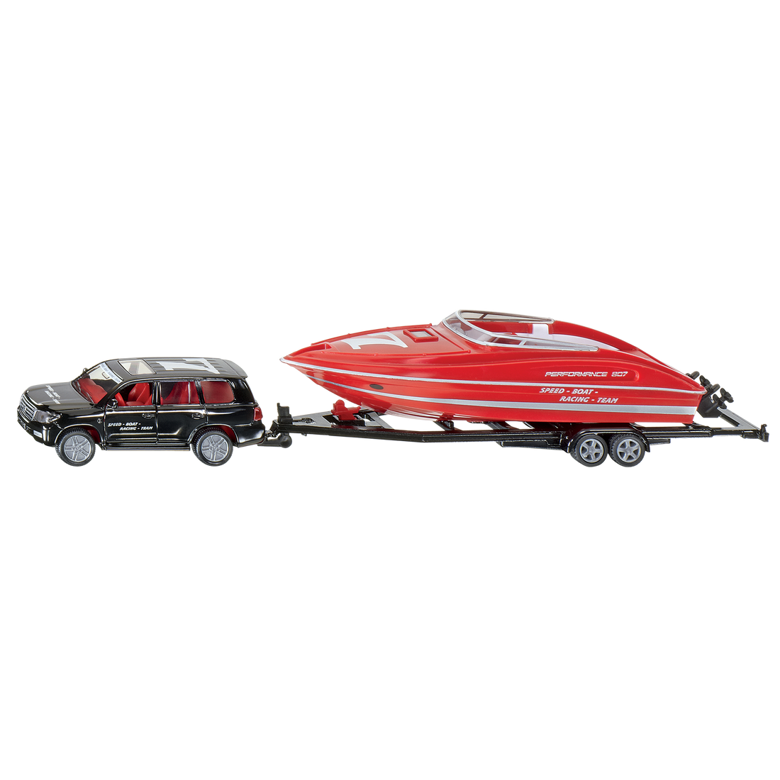 VOITURE AVEC BATEAU À MOTEUR (1:50) SIKU
