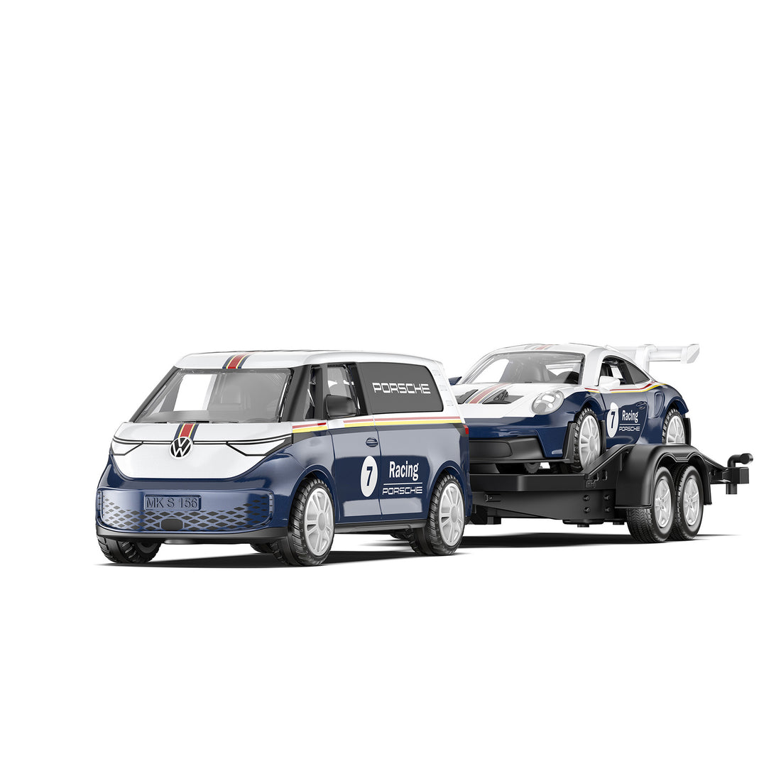 VW ID. BUZZ AVEC PORSCHE 911 GT3 RS (1:50)