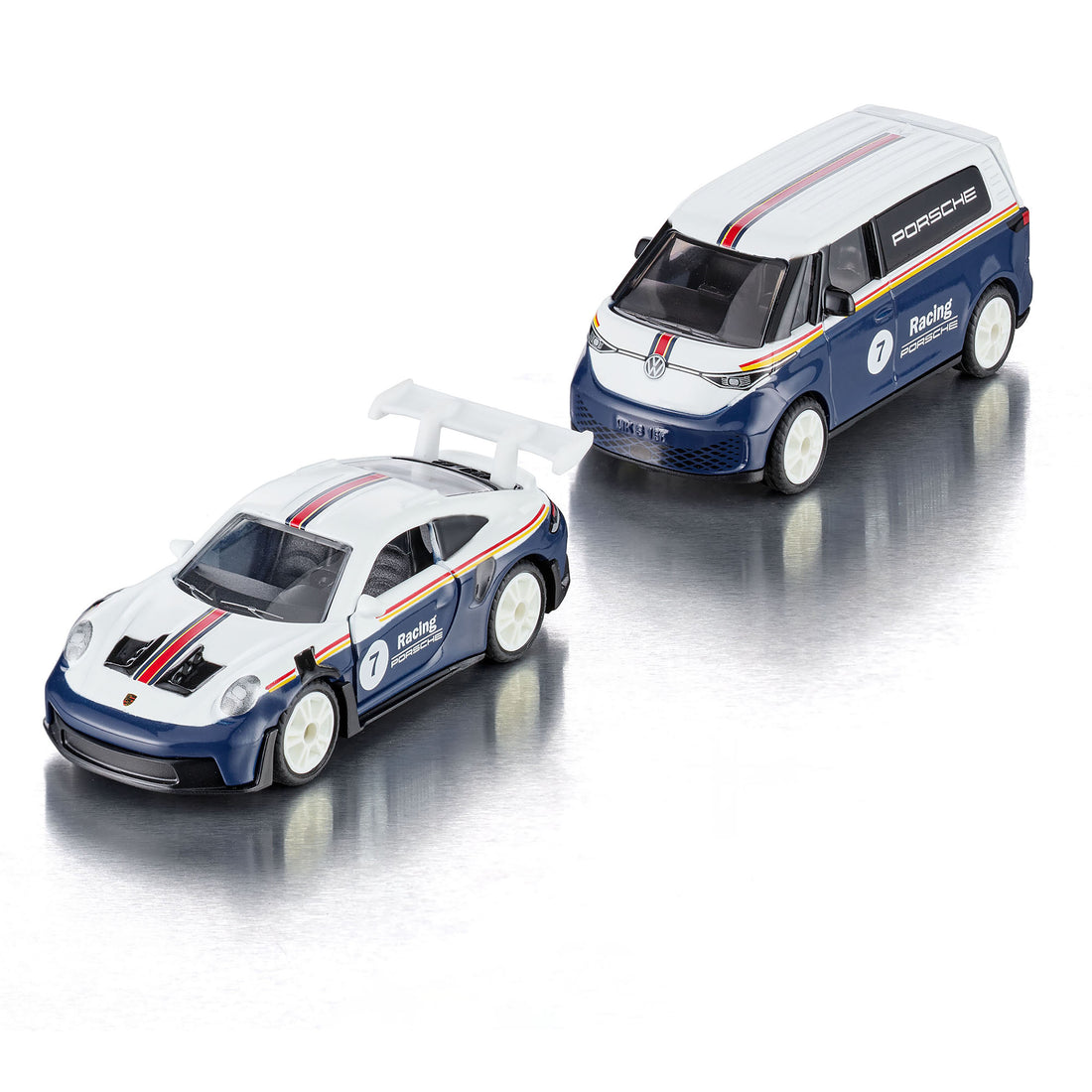 VW ID. BUZZ AVEC PORSCHE 911 GT3 RS (1:50)