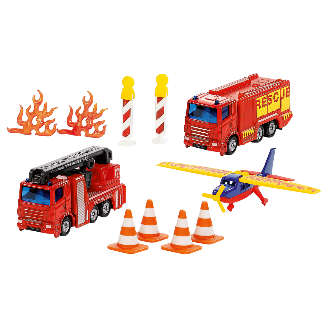 ENS. CADEAU POMPIERS SIKU