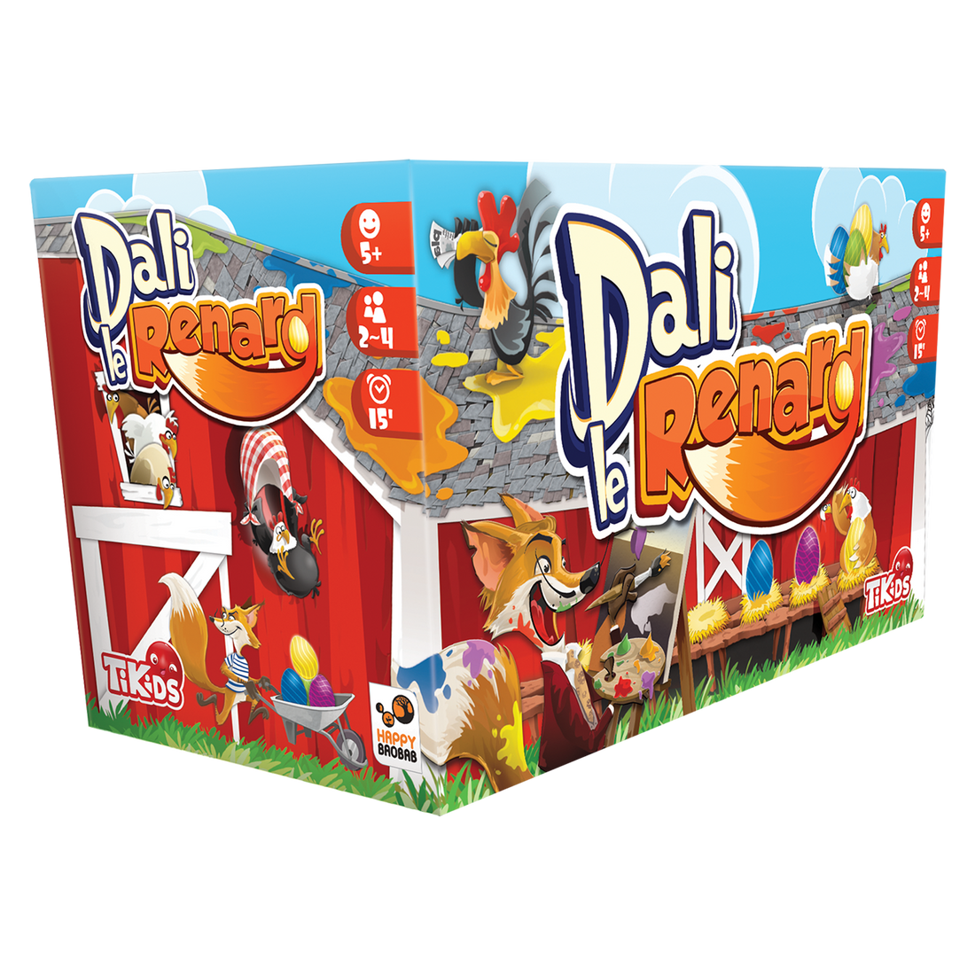 DALI LE RENARD TIKI EDITIONS