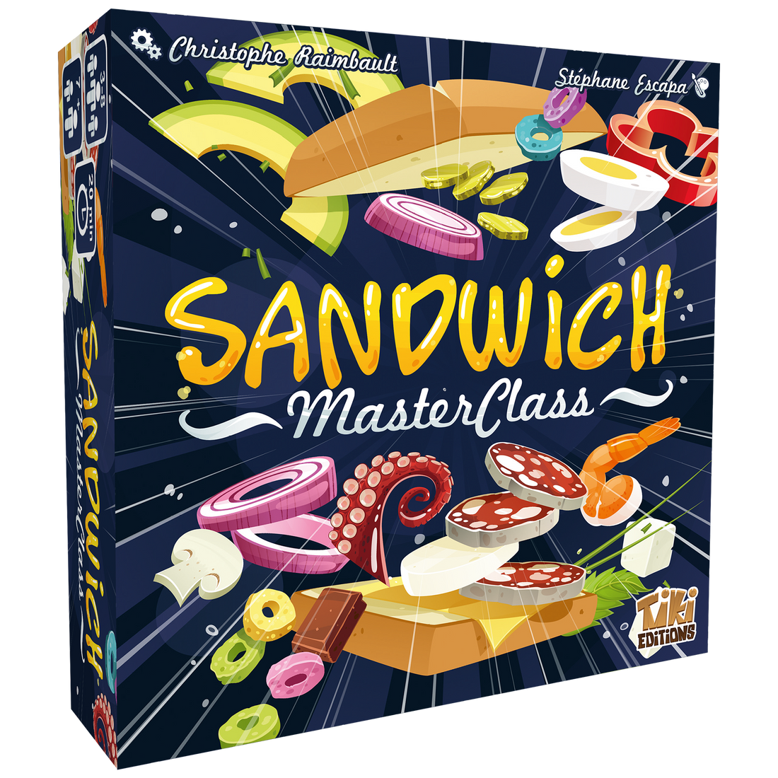 SANDWICH MASTERCLASS (FR) TIKI EDITIONS