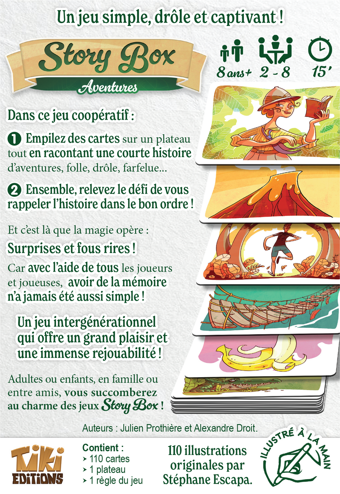 STORY BOX - AVENTURES TIKI EDITIONS