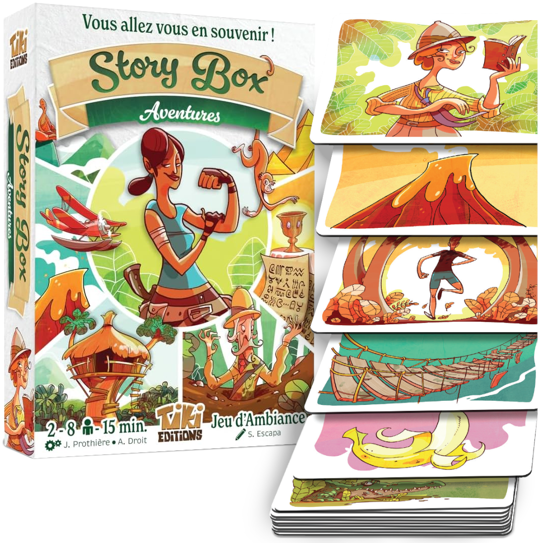 STORY BOX - AVENTURES TIKI EDITIONS