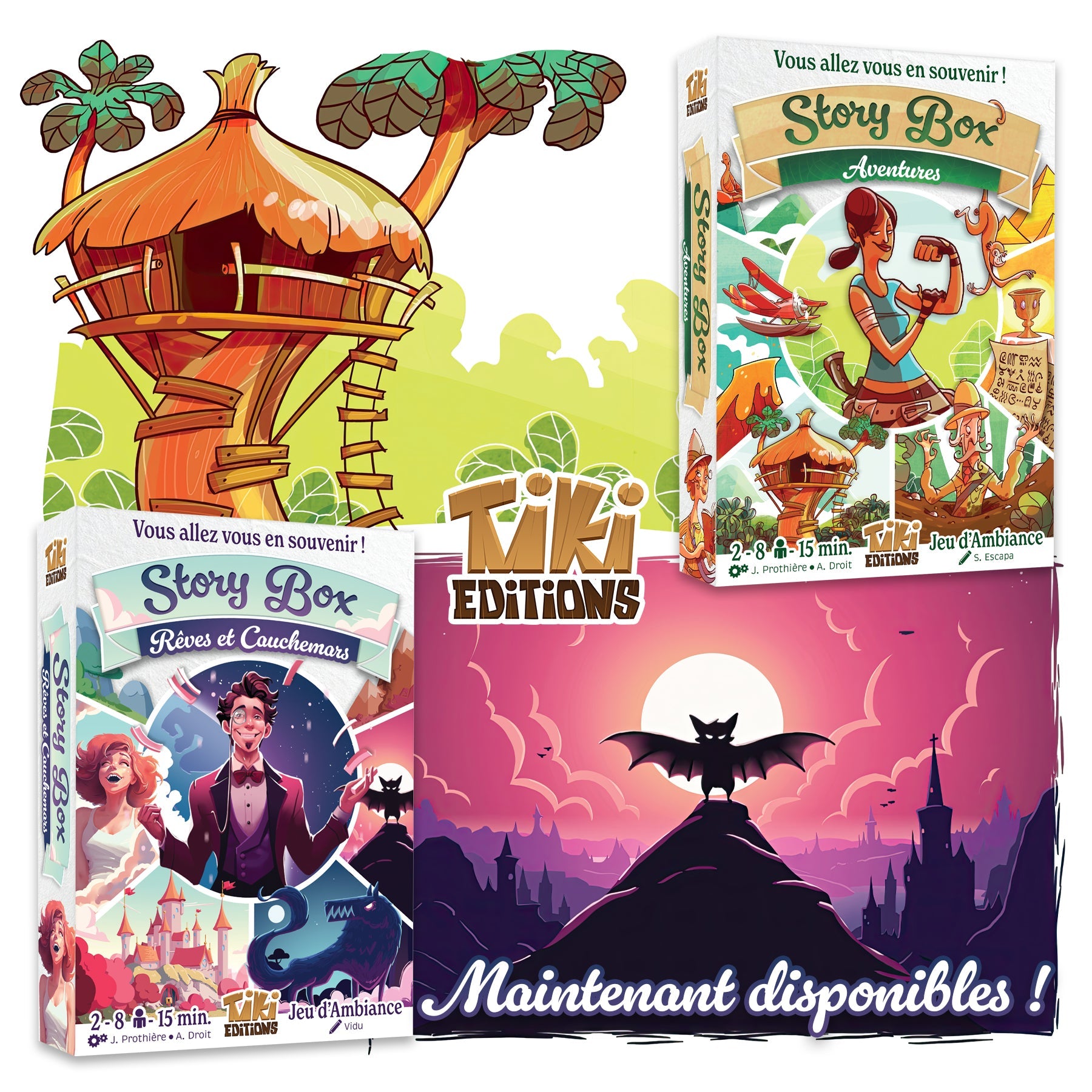 STORY BOX - AVENTURES TIKI EDITIONS