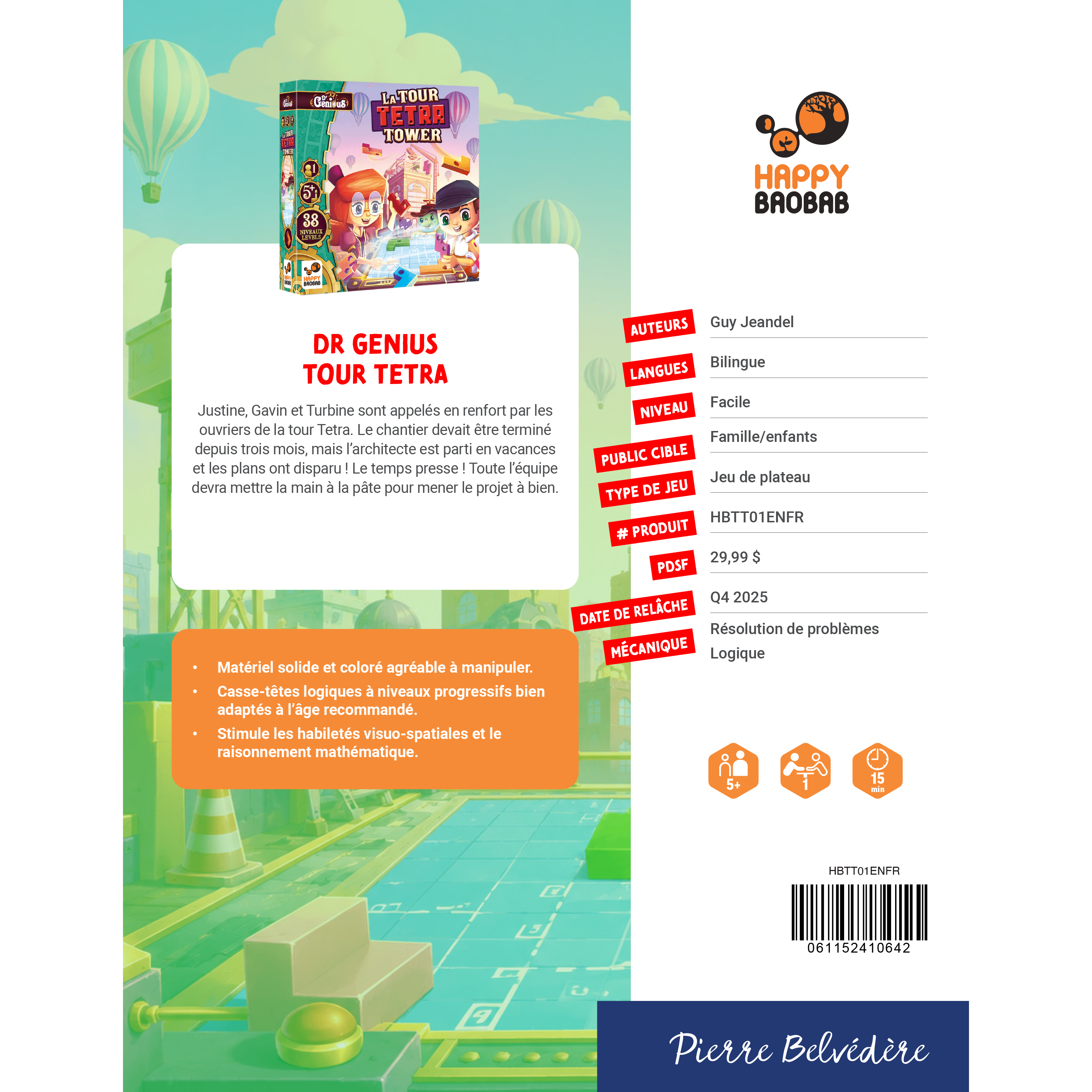 DR GENIUS - TOUR TETRA