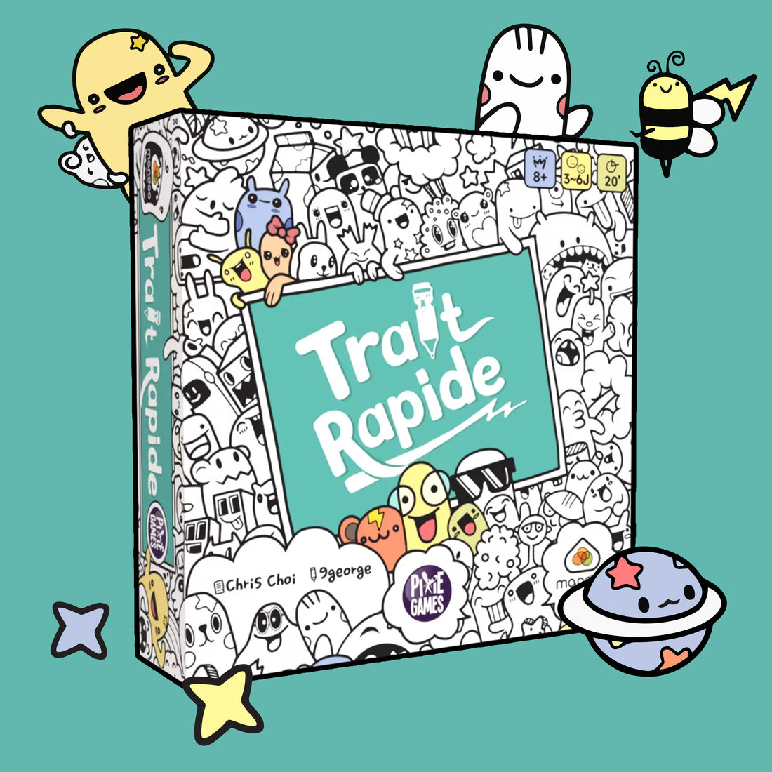 TRAIT RAPIDE - PIXIE GAMES