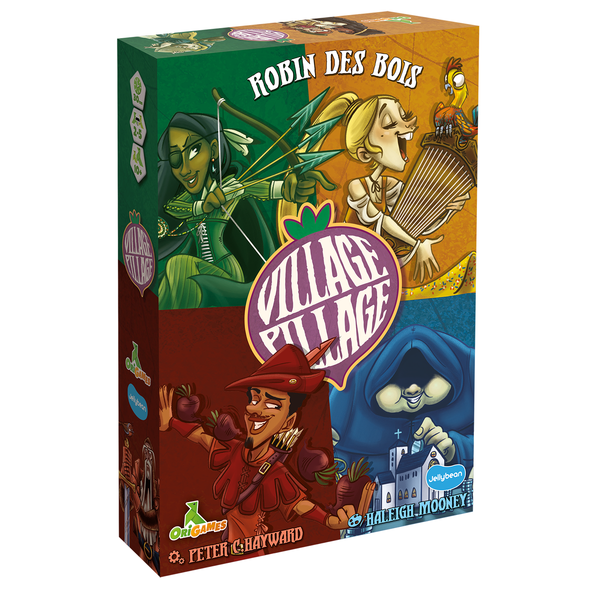 VILLAGE PILLAGE - EXT. ROBIN DES BOIS ORIGAMES