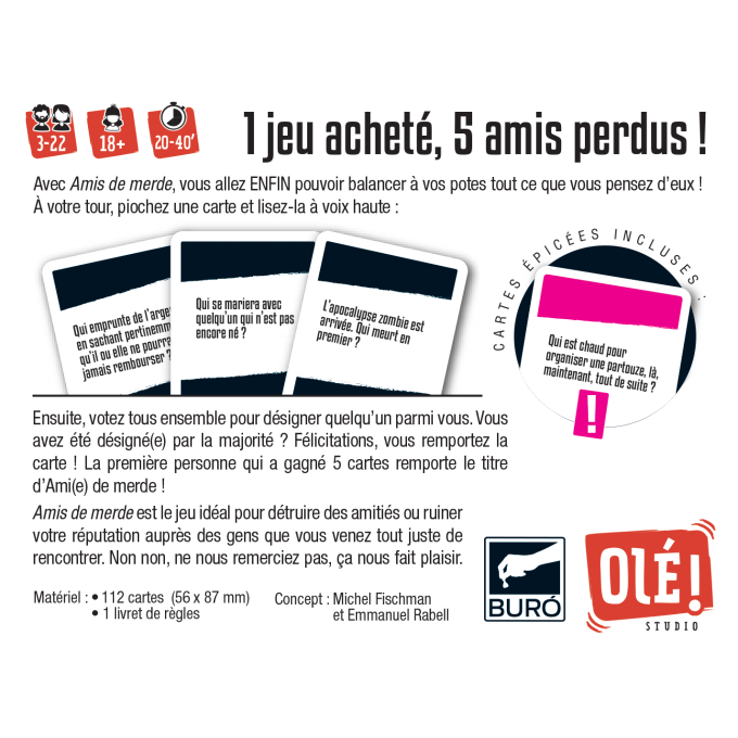 AMIS DE MERDE IELLO