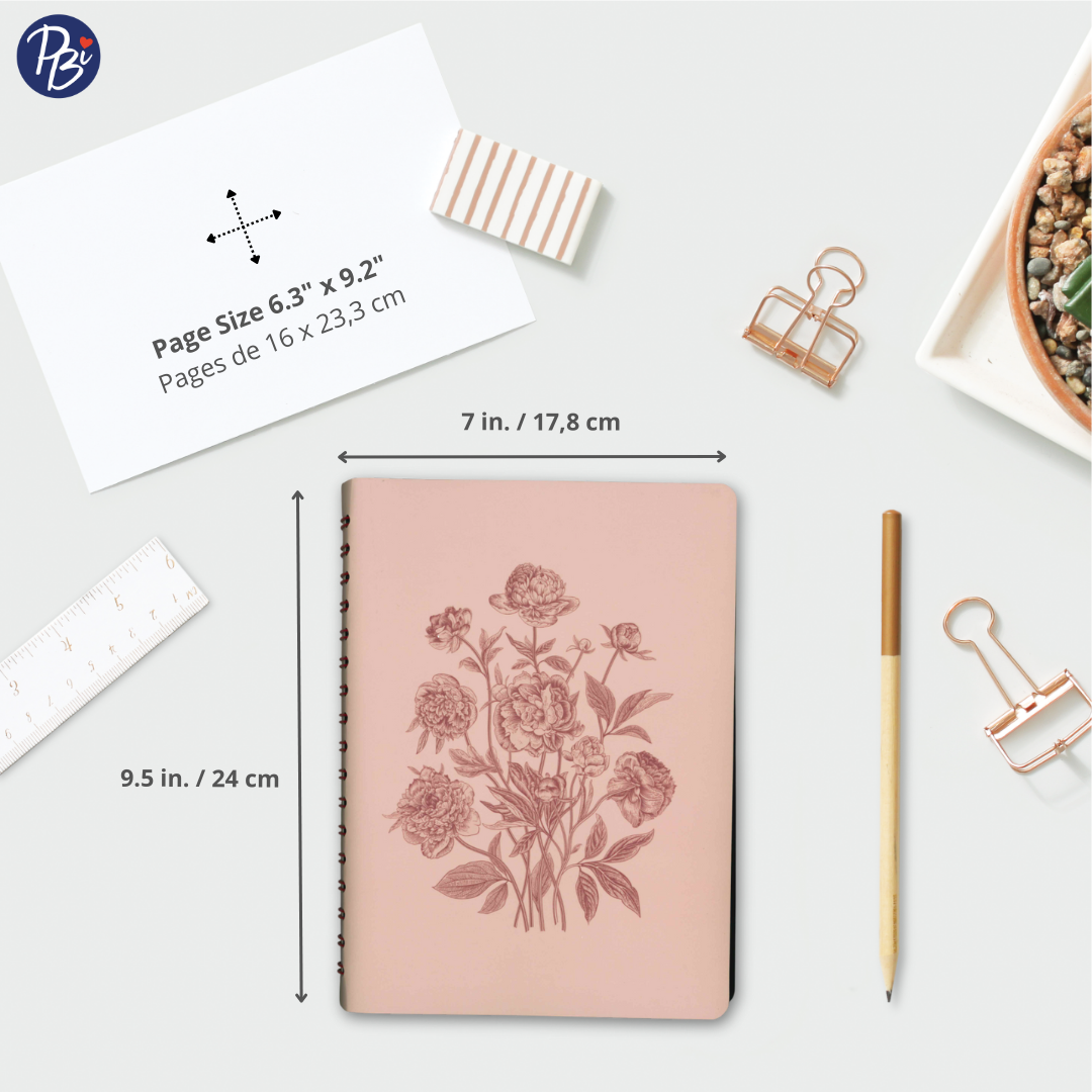CAHIER DE NOTES- FLEURS DENTELLES PBI LIVRES NOTES