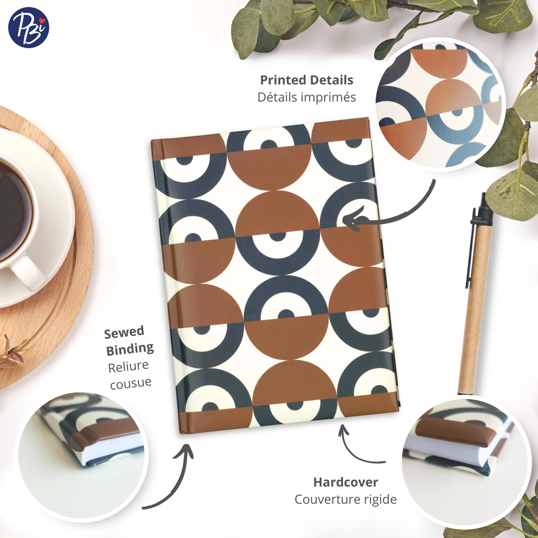 CAHIER DE NOTES - CERCLES CONNECTÉS PBI LIVRES NOTES