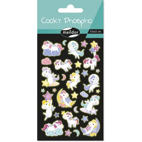 Autocollants  Cooky Licornes MAILDOR