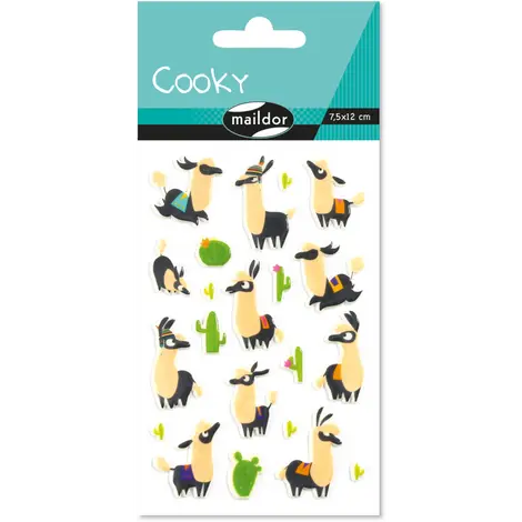 Autocollants  Cooky Lamas MAILDOR