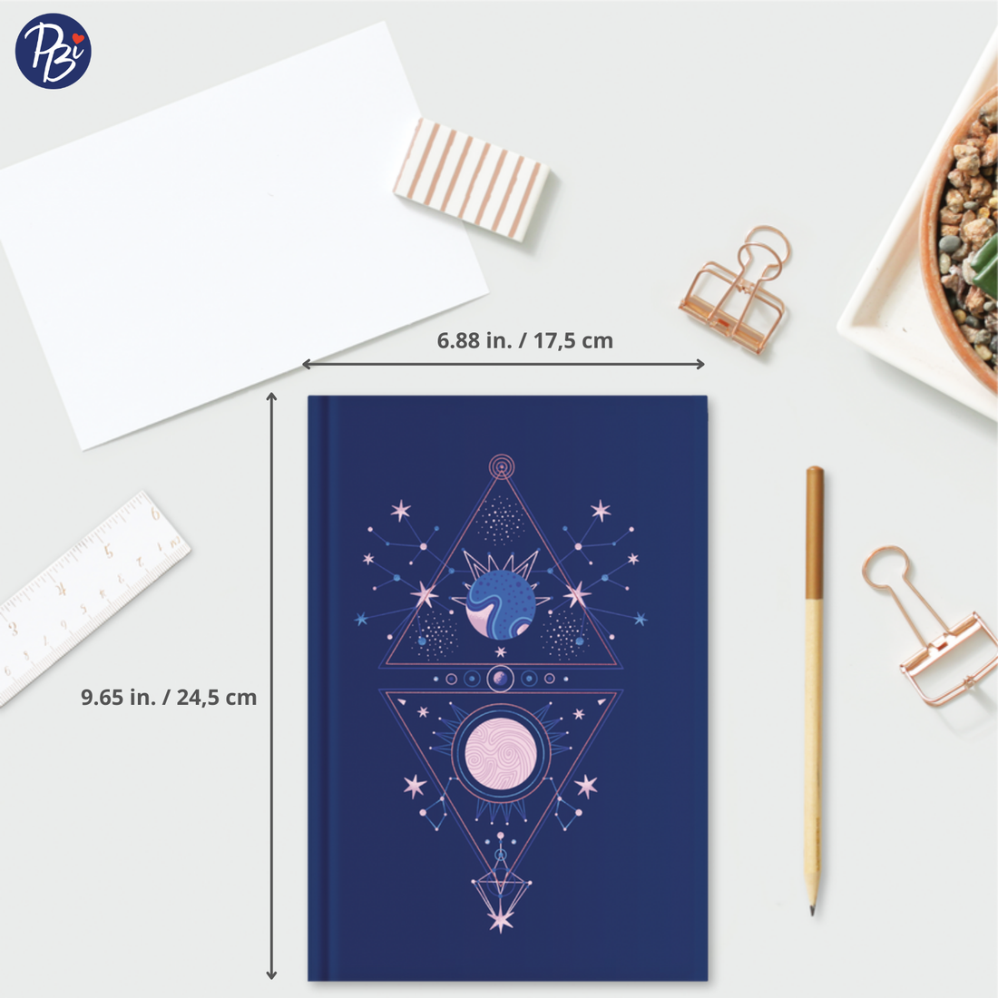 CAHIER DE NOTES - GRAND - ASTROLOGIE PBI LIVRES NOTES