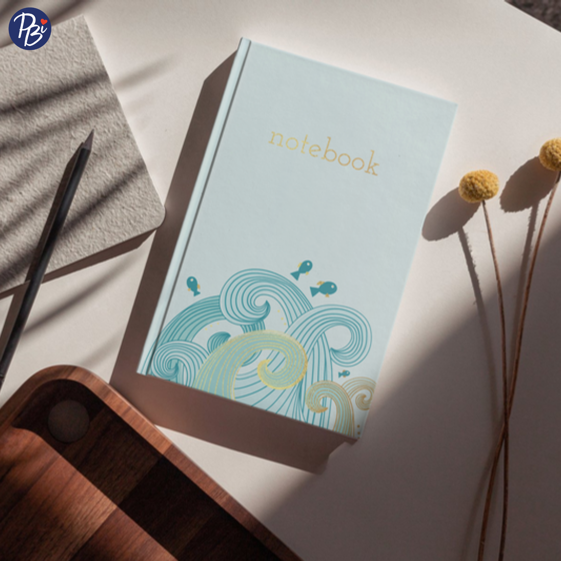 CAHIER DE NOTES - VAGUES ET PETITS POISSONS PBI LIVRES NOTES