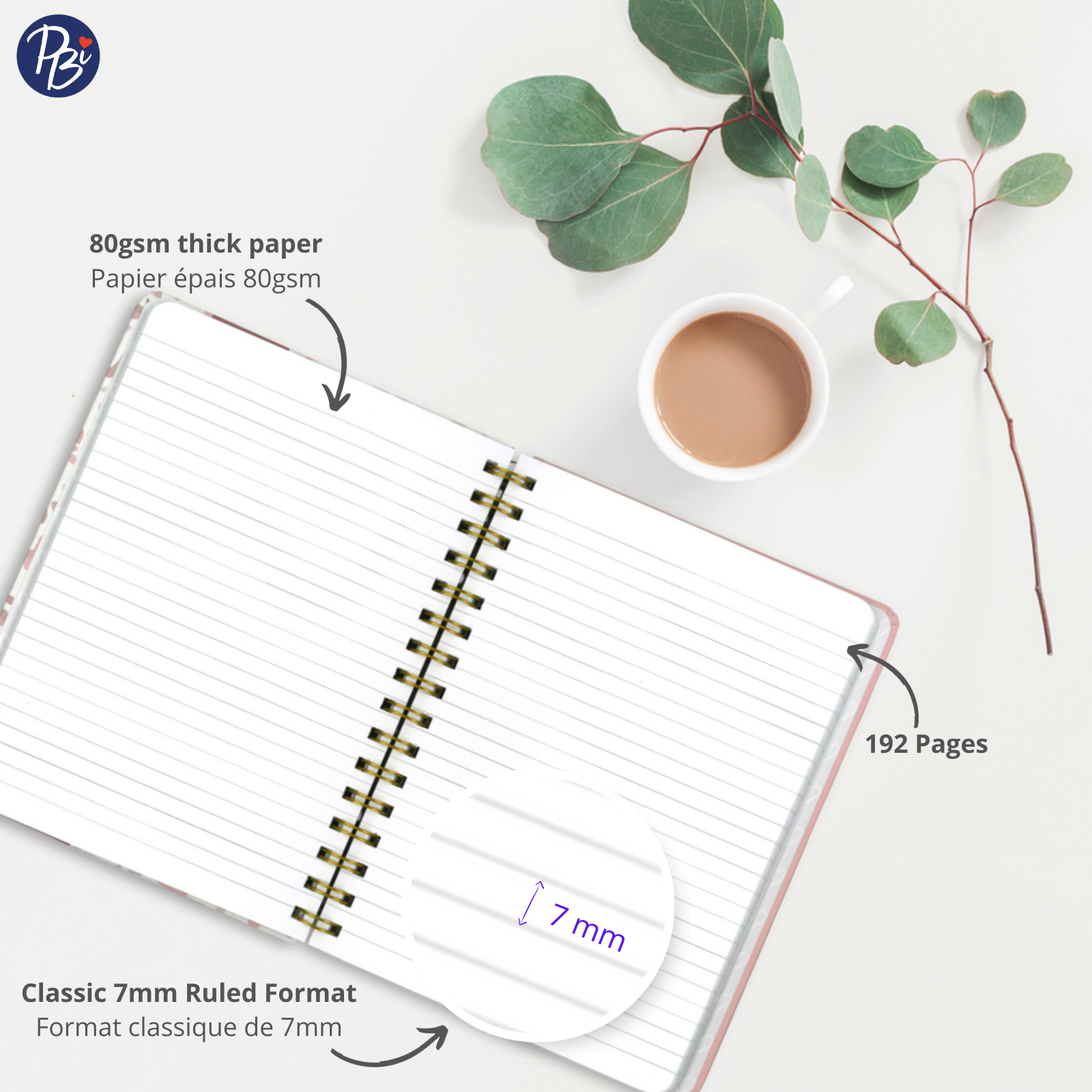 CAHIER DE NOTES - TERRAZZO PBI LIVRES NOTES