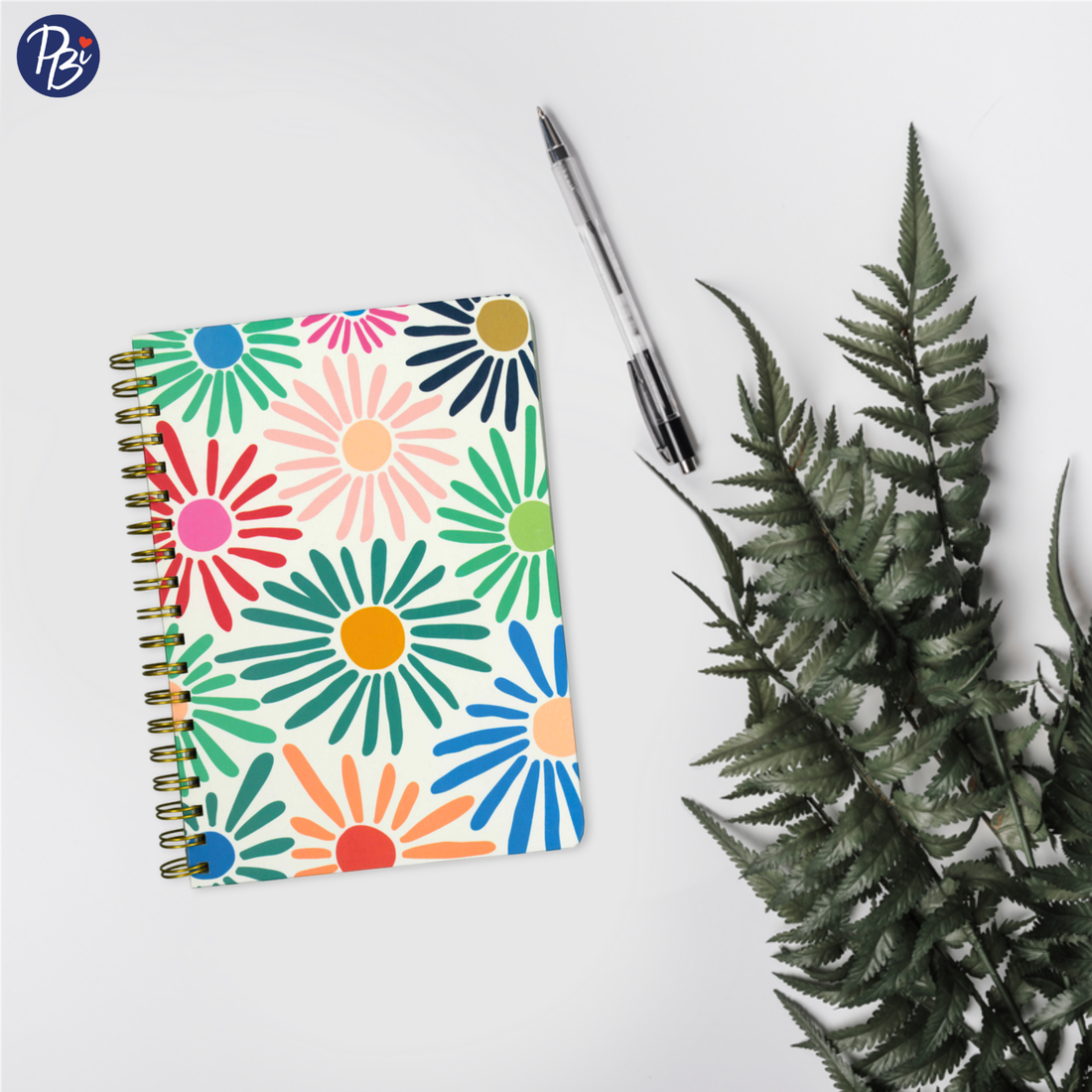 CAHIER DE NOTES - GRAND - LE POUVOIR DES FLEURS PBI LIVRES NOTES