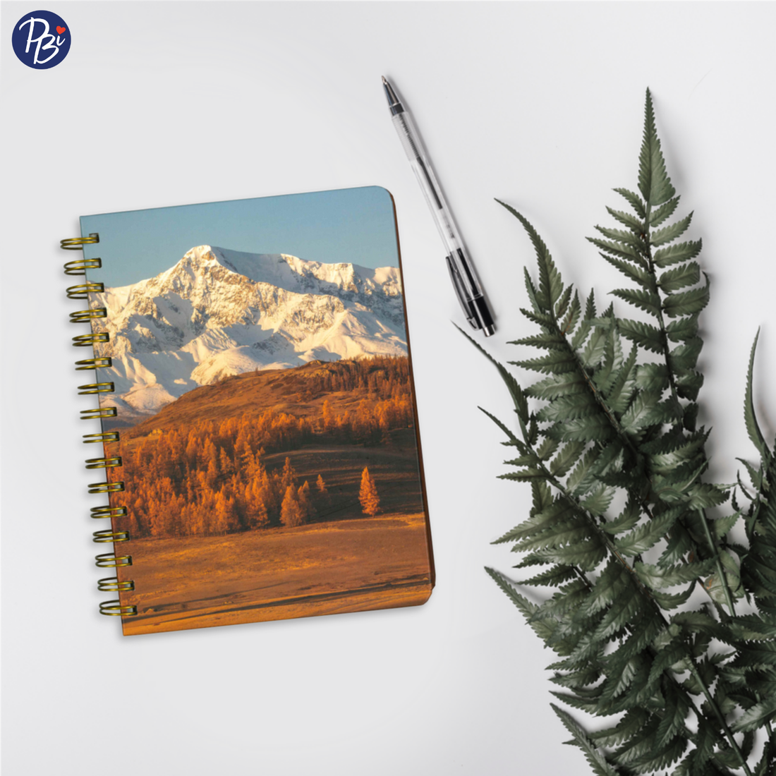 CAHIER DE NOTES - MONTAGNES DORÉES PBI LIVRES NOTES