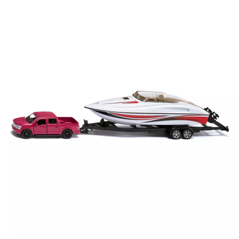 FORD F150 AVEC BATEAU À MOTEUR SIKU