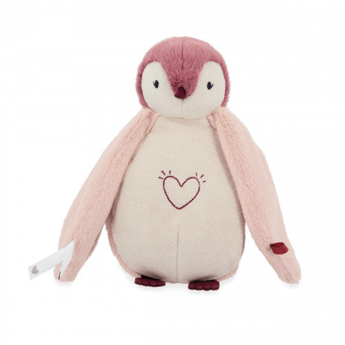 VEILLEUSE PELUCHE - PINGOUIN ROSE KALOO