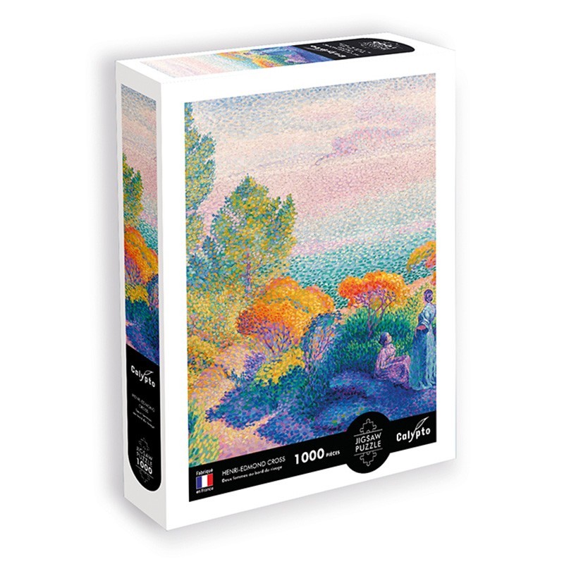 Puzzles 1000 pièces 685X480mm Deux Femmes au Bord du Rivag SENTOSPHERE
