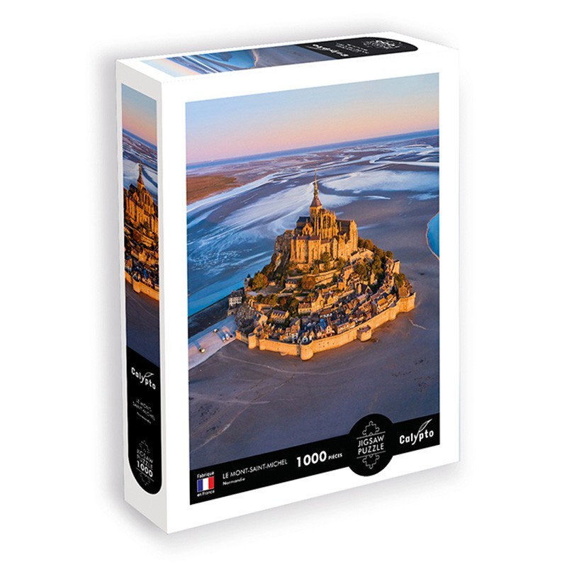 Puzzles 1000 pièces 685X480mm PAYSAGE - Le Mont-Saint-Mich SENTOSPHERE