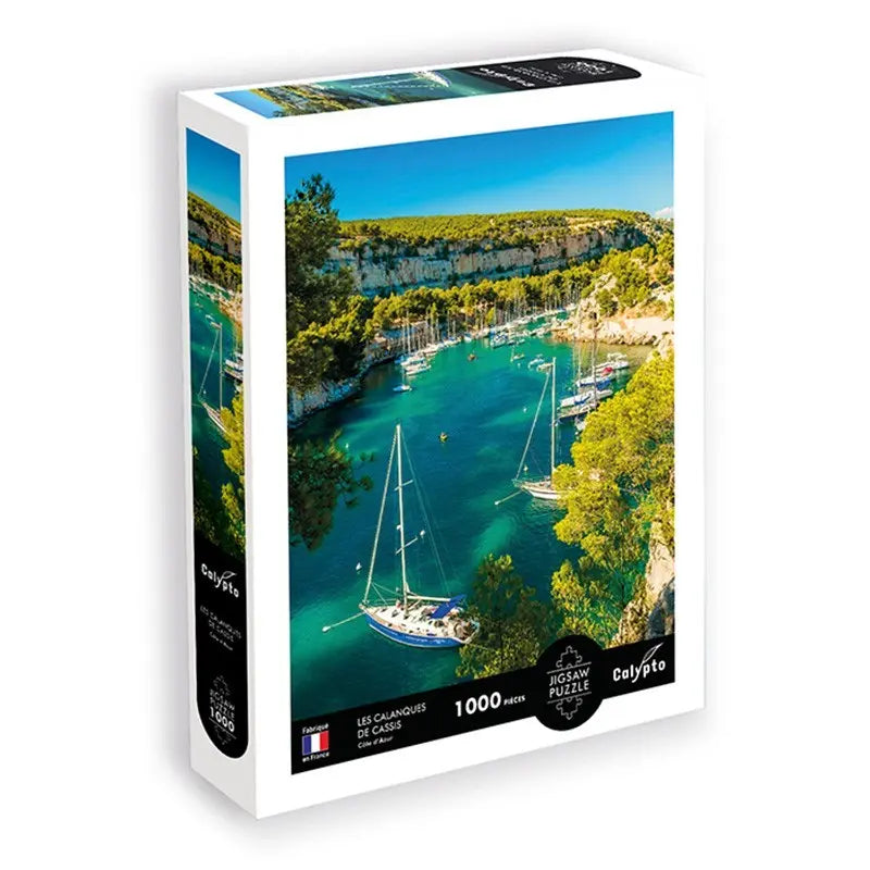 Puzzles 1000 pieces 685X480mm LANDSCAPE - The Calanques of C SENTOSPHERE