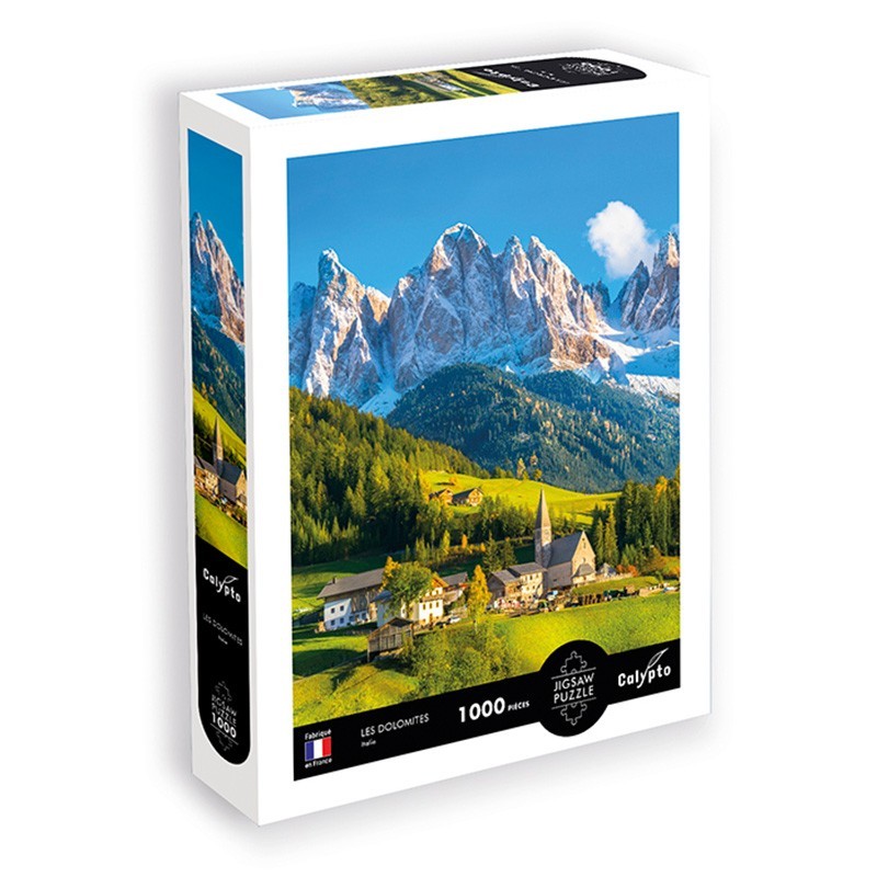 Puzzles 1000 pieces 685X480mm LANDSCAPE - Les Dolomites - Italie SENTOSPHERE