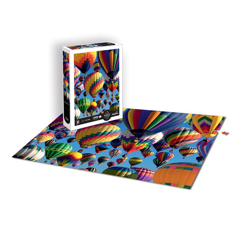 Puzzles 1000 pièces 685X480mm PAYSAGE - Montgolfières SENTOSPHERE
