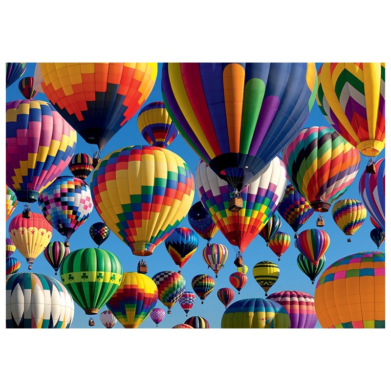 Puzzles 1000 pièces 685X480mm PAYSAGE - Montgolfières SENTOSPHERE