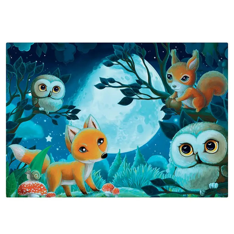 Puzzle 2 x 24 pièces - Au Clair de Lune SENTOSPHERE