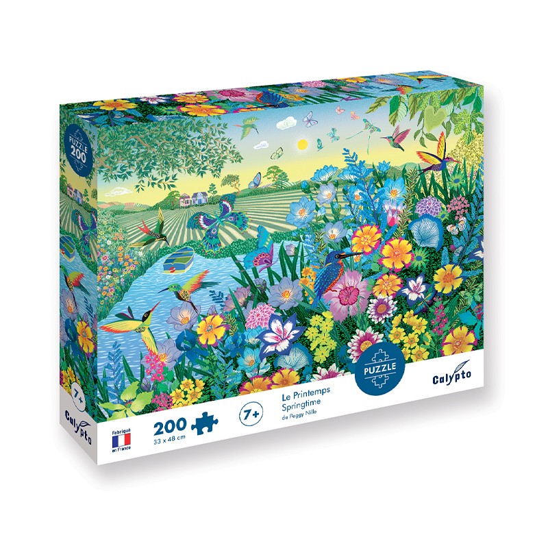 Puzzles 200 pieces 480X330mm Spring SENTOSPHERE