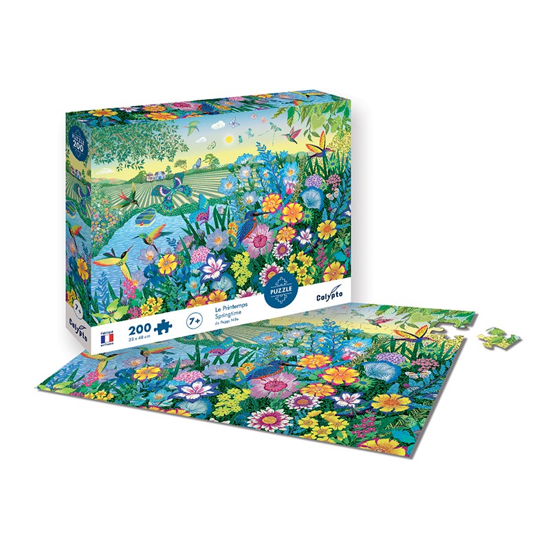 Puzzles 200 pieces 480X330mm Spring SENTOSPHERE