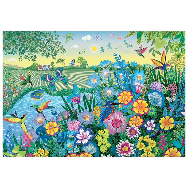 Puzzles 200 pieces 480X330mm Spring SENTOSPHERE