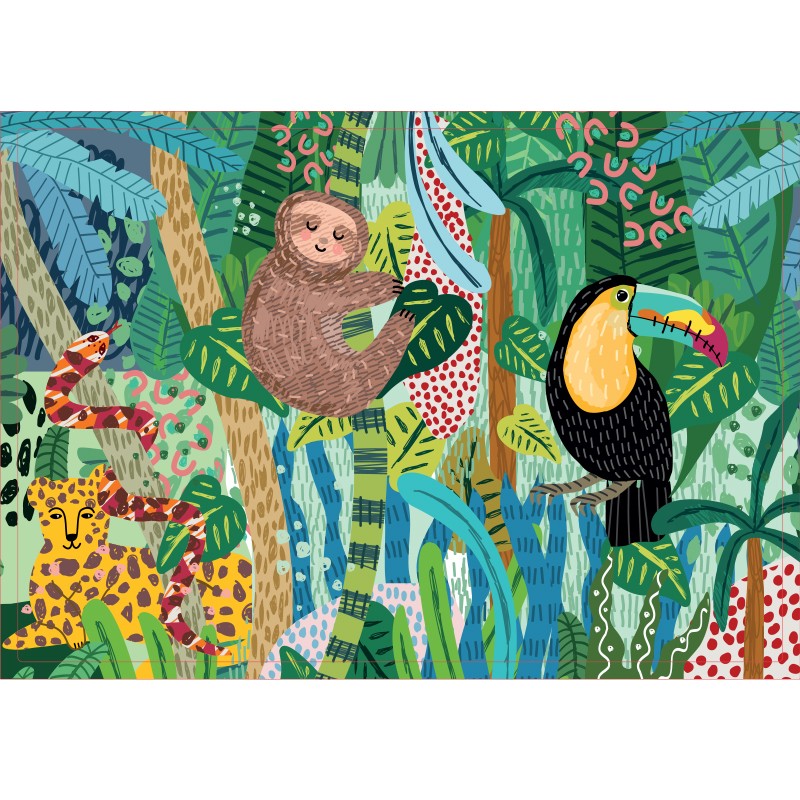 PUZZLE 36 P - Animaux d'Amérique du Sud SENTOSPHERE