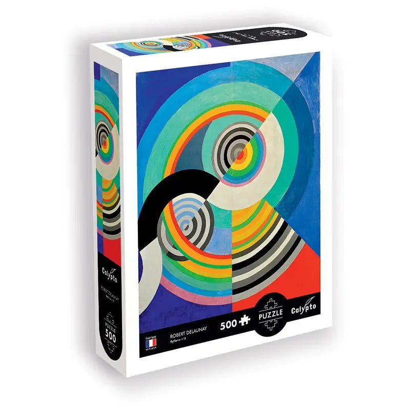 PUZZLE 500 pièces - Rythme n°3, Robert Delaunay SENTOSPHERE