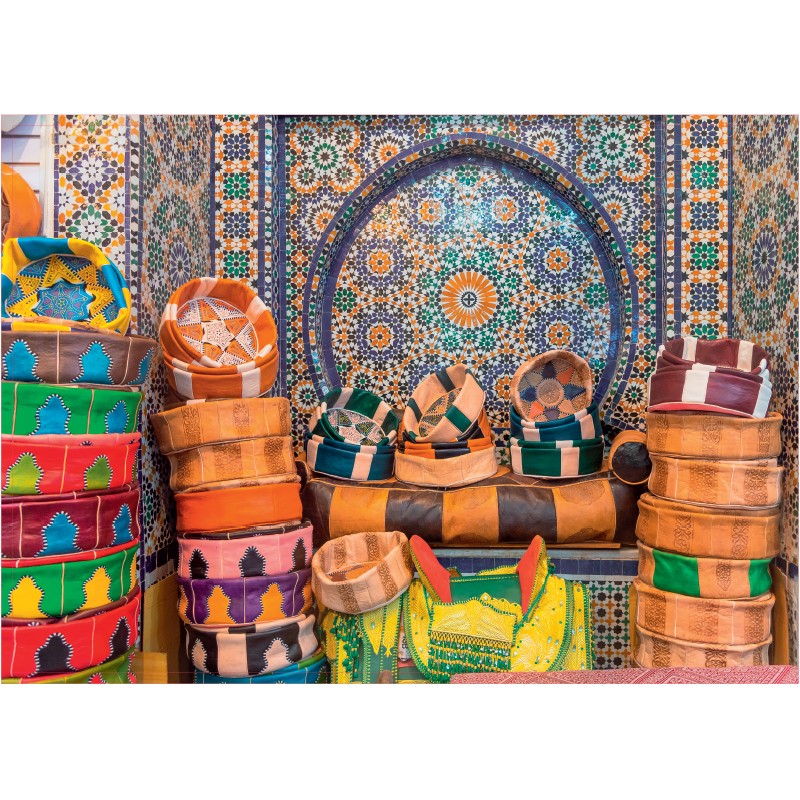 Puzzles 500 pieces XL 685X480mm Medina of Fez - Morocco SENTOSPHERE