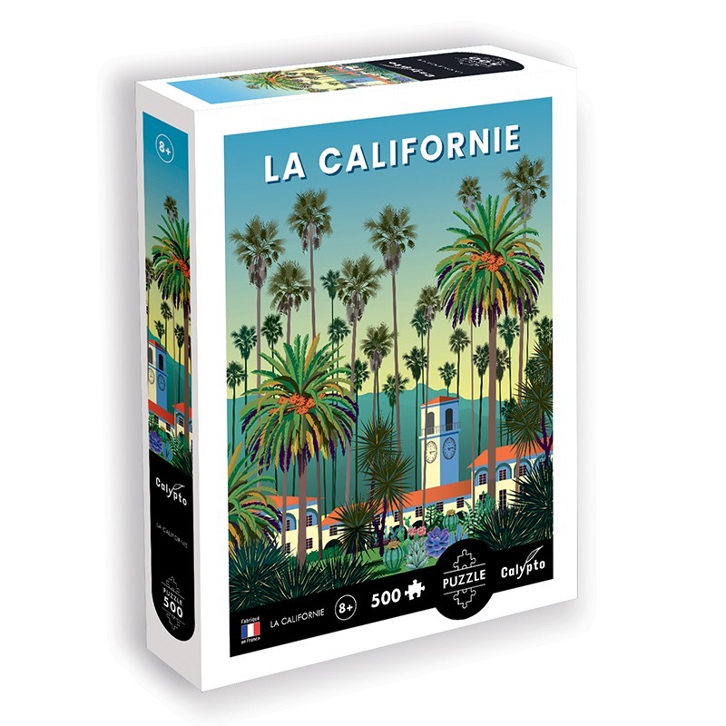 Puzzles 500 pièces 480X330mm Paysage de Californie SENTOSPHERE