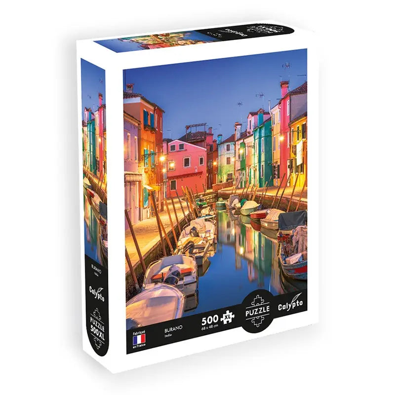 PUZZLE 500 pièces XL - Burano - Italie SENTOSPHERE
