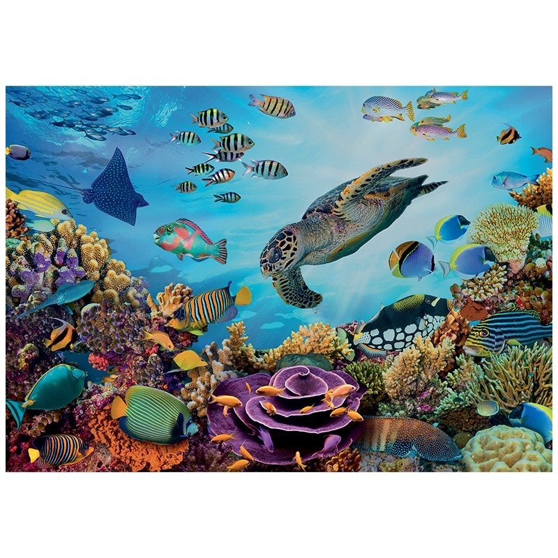 Puzzles 500 pièces XL 685X480mm Fonds Marins SENTOSPHERE
