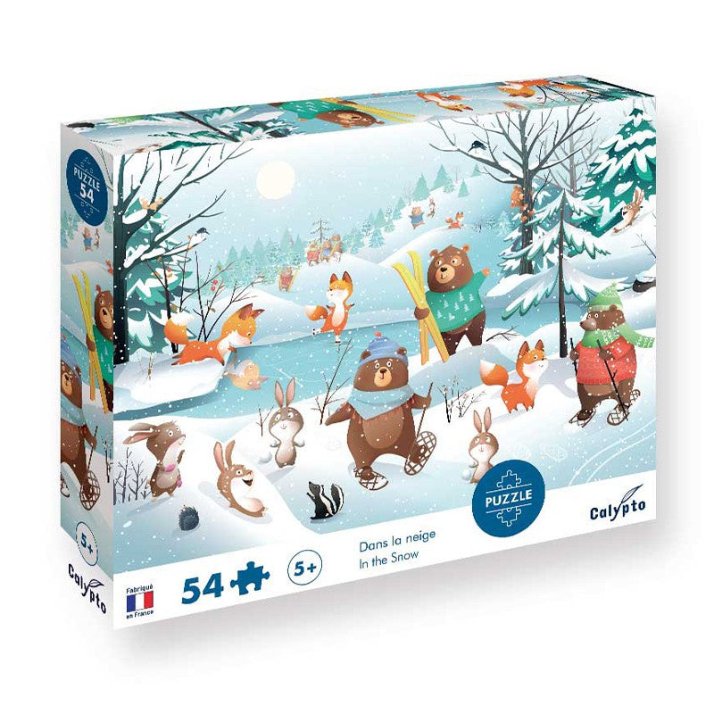 Puzzles 54 pieces 475X330mm - Sous la Neige SENTOSPHERE
