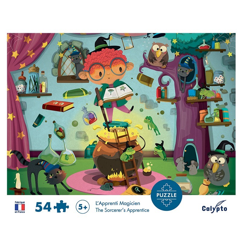 Puzzle 54 pièces - L'Apprenti Magicien SENTOSPHERE