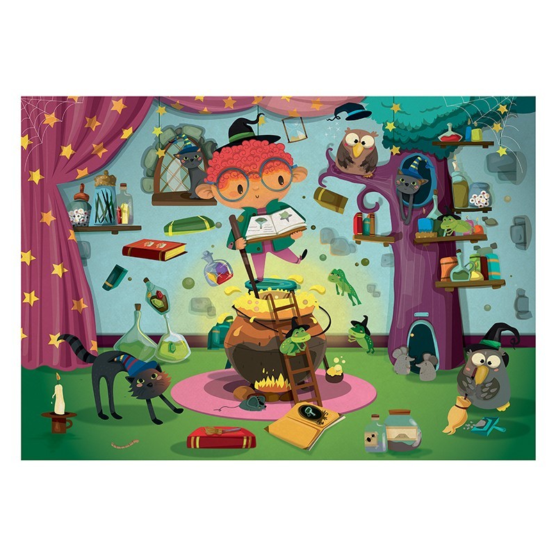 Puzzle 54 pièces - L'Apprenti Magicien SENTOSPHERE
