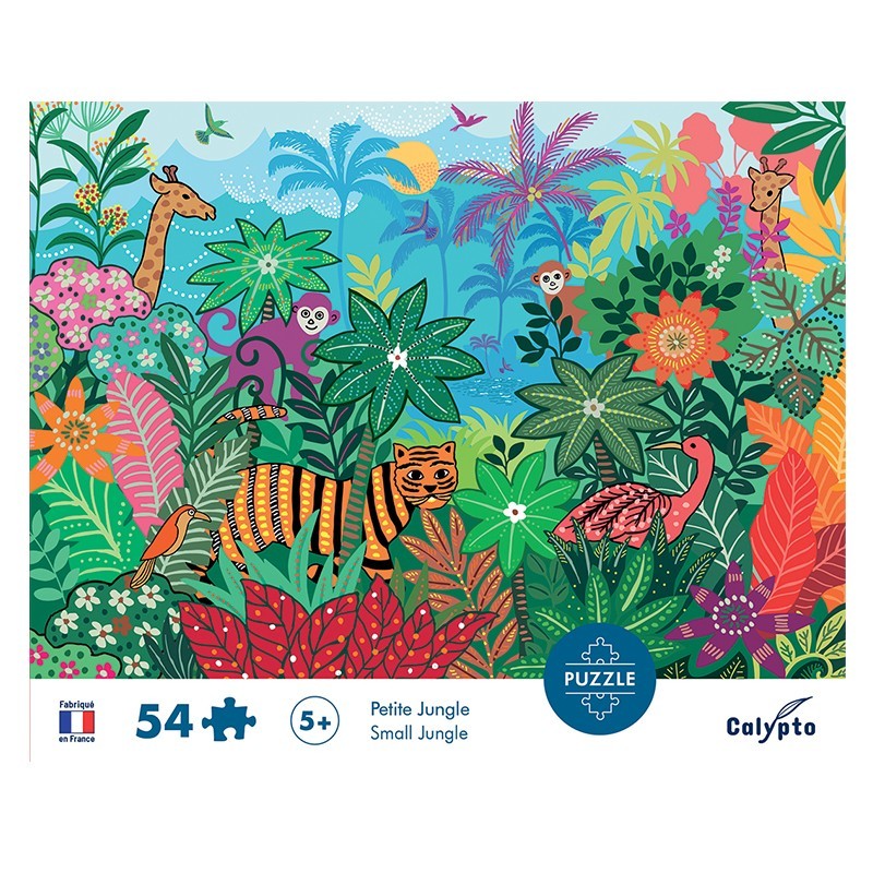 Puzzle 54 pièces - Petite Jungle SENTOSPHERE
