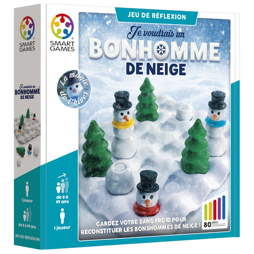 JE VOUDRAIS UN BONHOMME DE NEIGE SMART GAMES