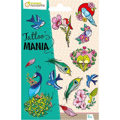 Tattoo Mania, Oiseaux MY MANDARINE