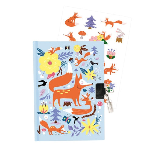 Journal Secret, Renards 11X2X14Cm MY MANDARINE