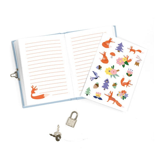 Journal Secret, Renards 11X2X14Cm MY MANDARINE