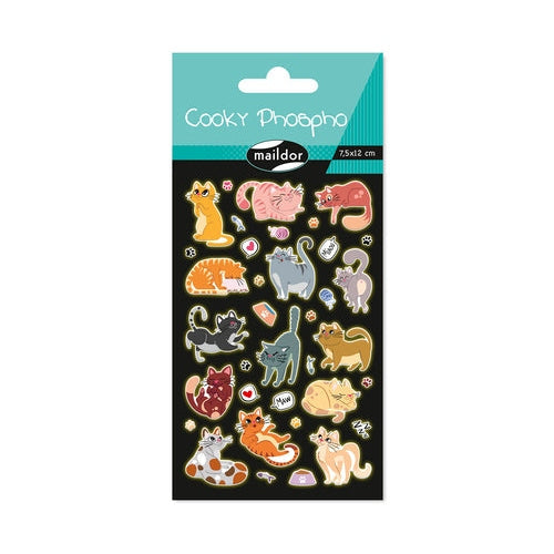 Autocollants  Cooky Chats MAILDOR