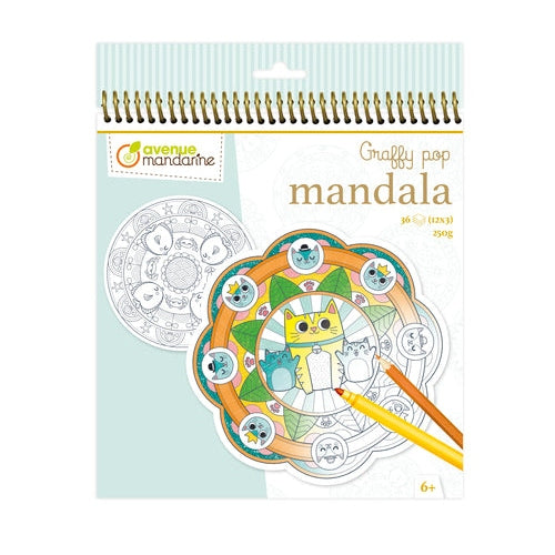 Graffy Pop Mandala Animaux MY MANDARINE